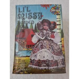 Vintage 1979 Li'l Missy Beaded Doll Kit #13396 Autumn Alice by Holiday USA New